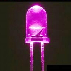 8mm Pink LED